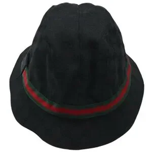 GUCCI GG Canvas Sherry Line Web Bucket Hat Hat Black Men main image 4